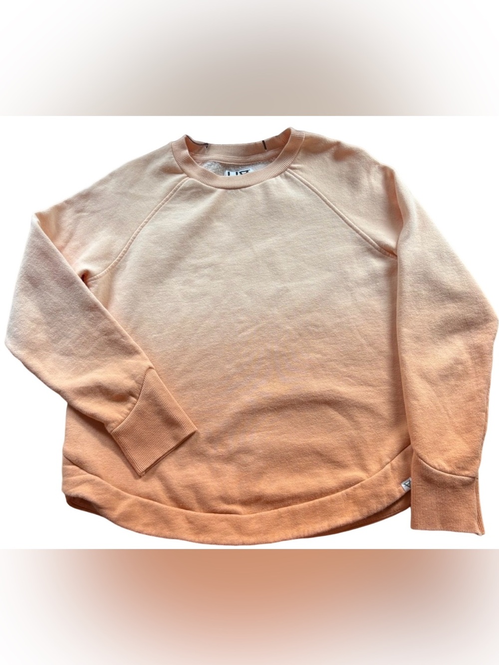 LIV Outdoor Life Integrity Earth Ombré Orange Crewneck Sweatshirt Size Small EUC